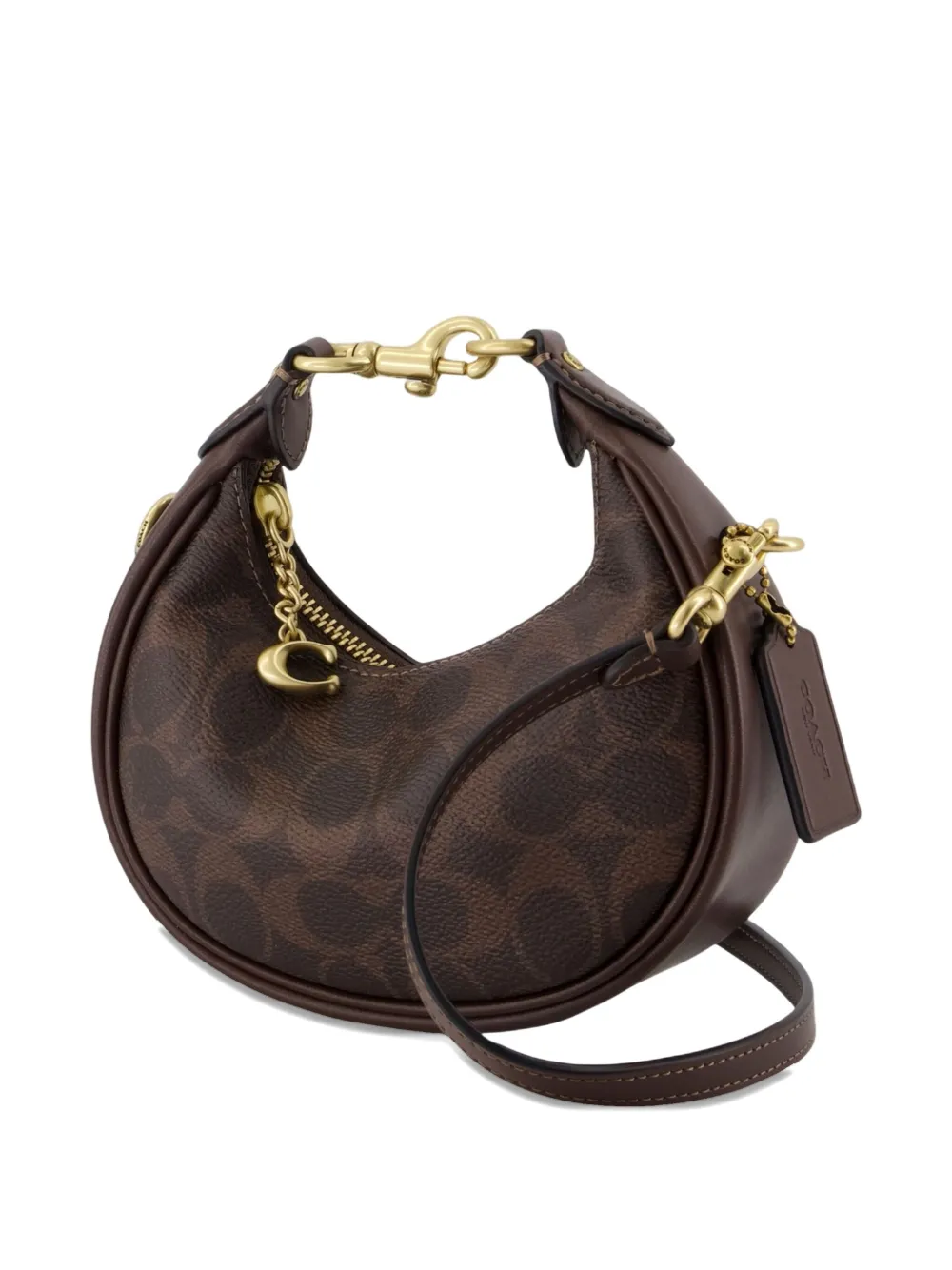 Coach Signature Jonie Purse In Brown