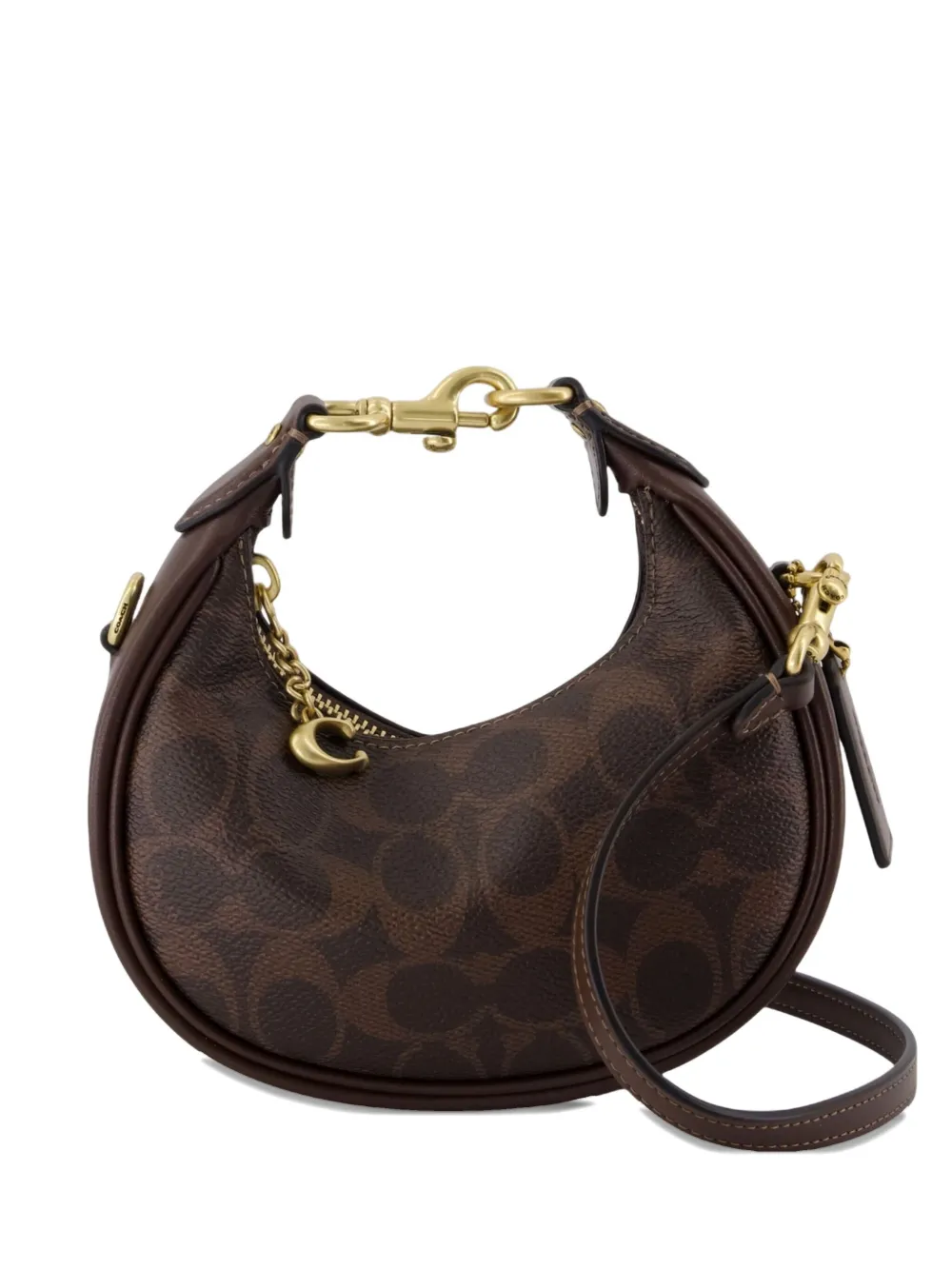 Coach Signature Jonie Purse In Brown