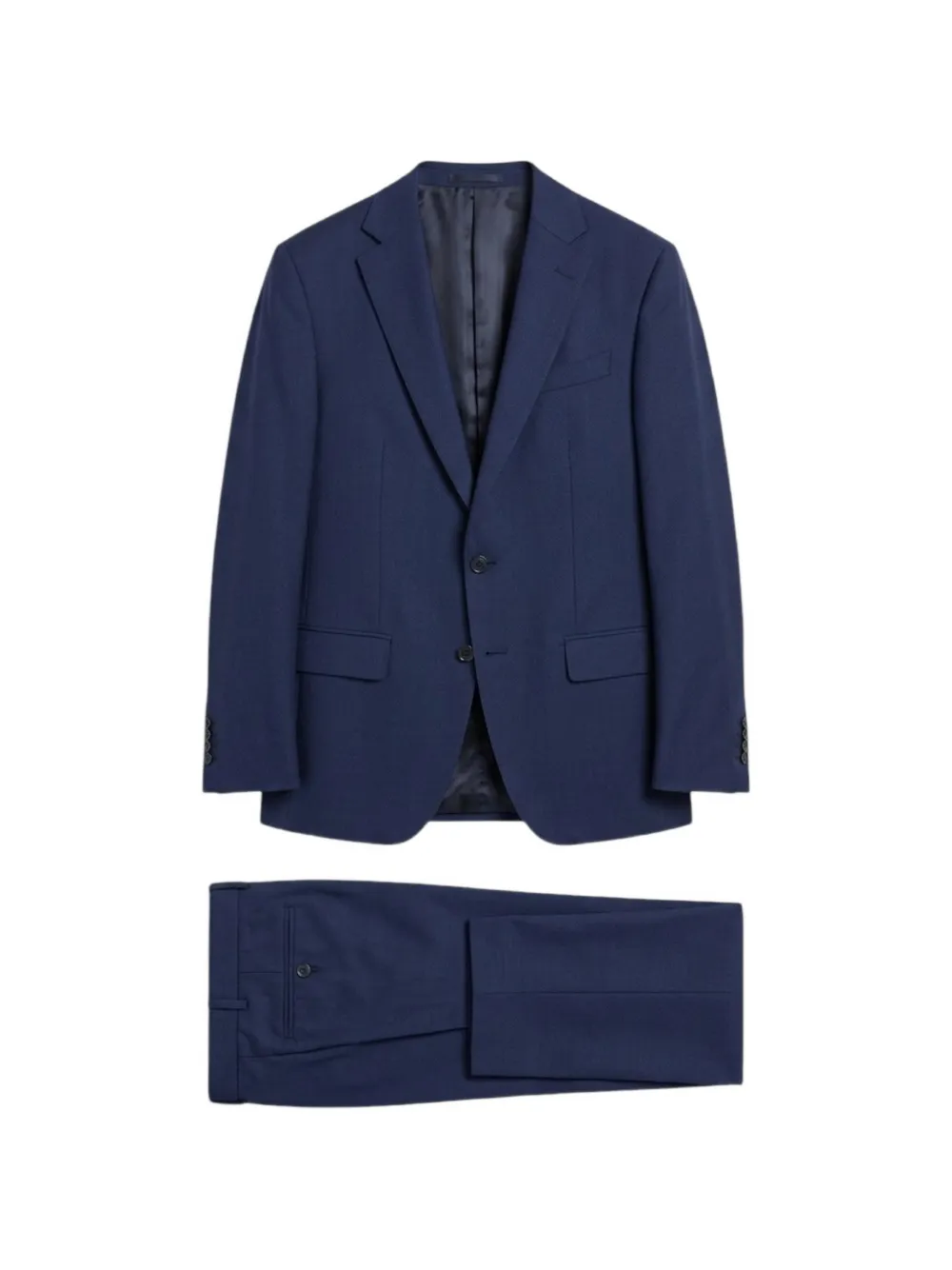 pierlorenzo single-breasted suit - Blu