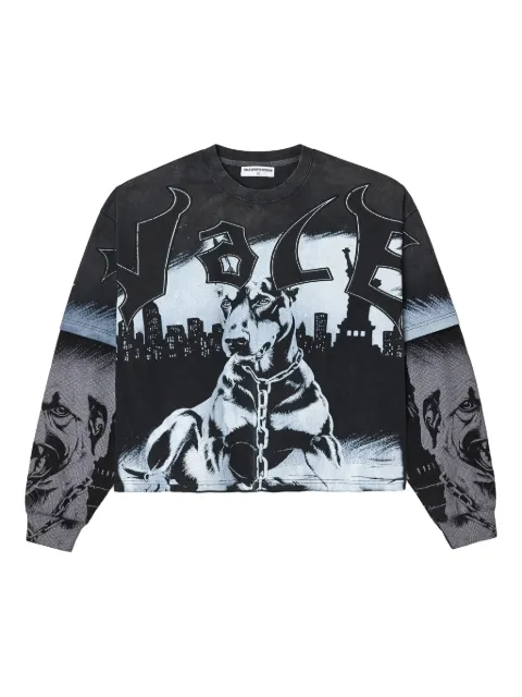 Vale monochrome long-sleeve sweatshirt