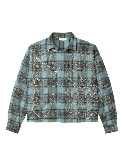 Vale jewelled flannel shirt