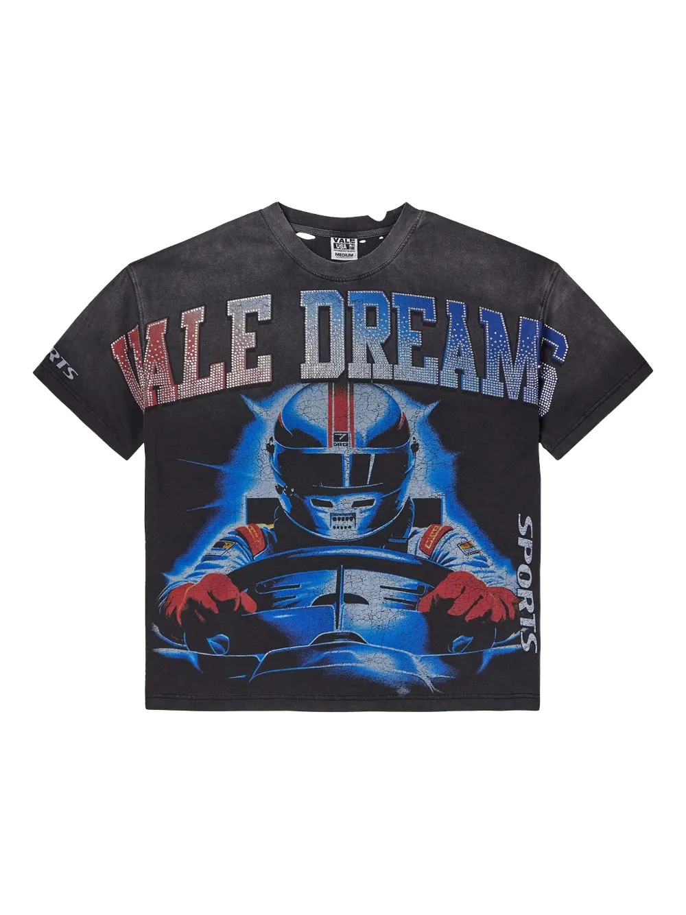 Vale Speed Bling T-Shirt | Black | Image 1
