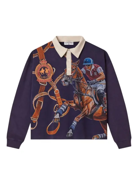Vale heritage rugby polo shirt