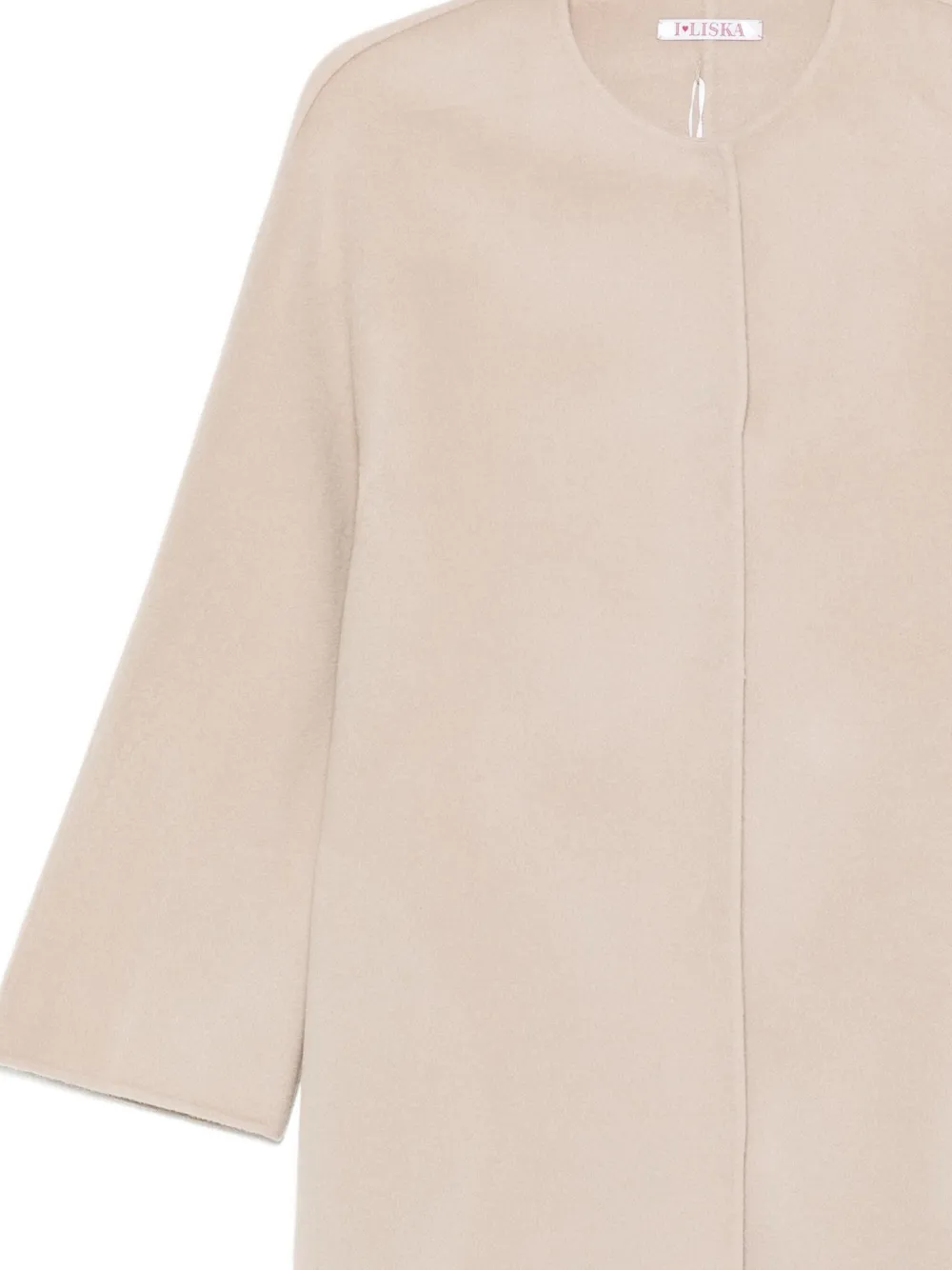 Liska Cashmere Coat In Neutral