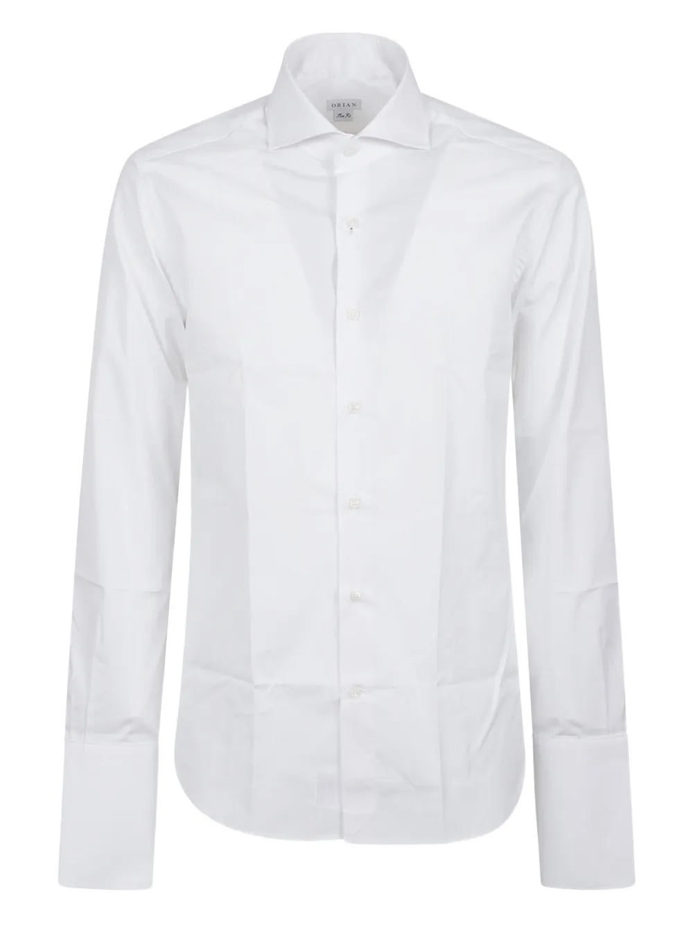 Orian point-collar cotton shirt | White | Image 1