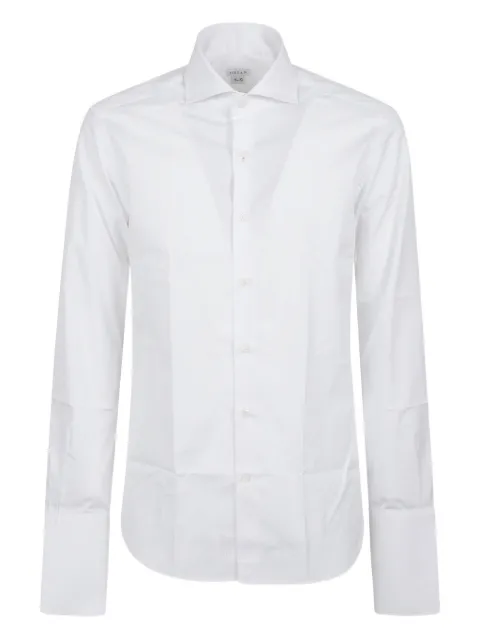 Orian point-collar cotton shirt