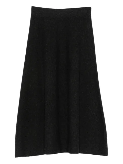 Gran Sasso A-line midi skirt