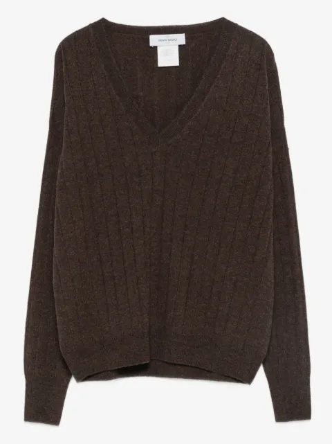 Gran Sasso sweater med V-hals