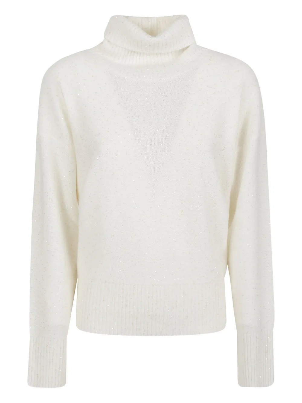 Fabiana Filippi Sequin-embellished Sweater In White