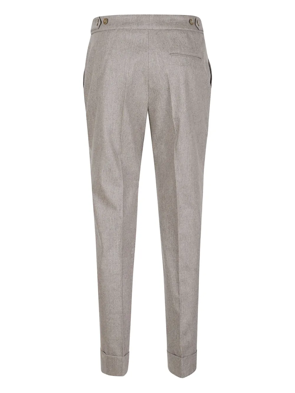 PT Torino cuffed trousers - Grijs