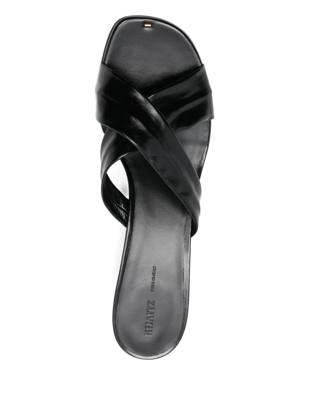 Khaite 55mm Liria Criss-cross Sandal In Multi