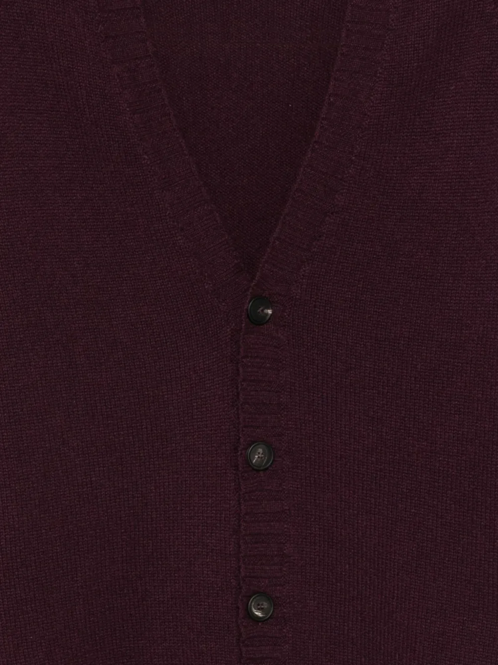 Tagliatore Vest met V-hals Rood