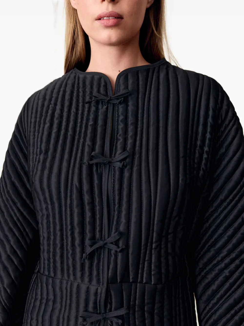 Sleeper Hebao Quilted Jacket In Black