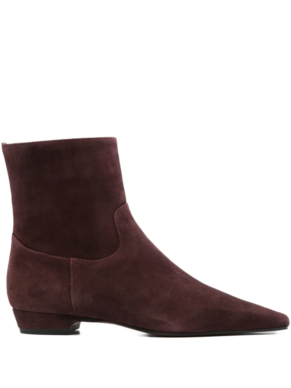 Roberto Festa Suede Ankle Boots In Brown