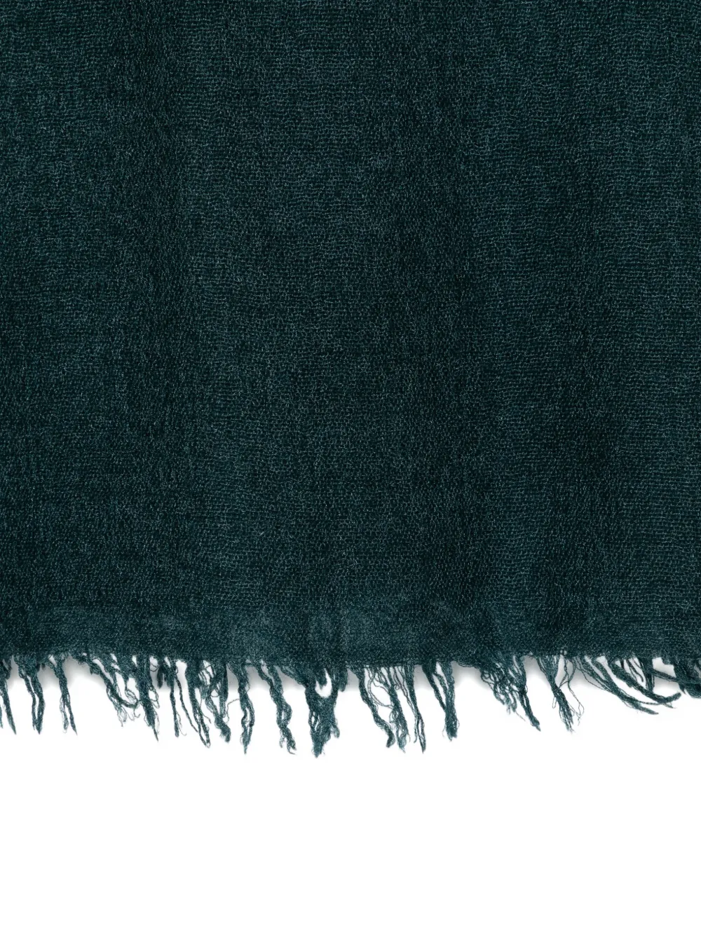 Faliero Sarti New Chris sjaal met franje Blauw