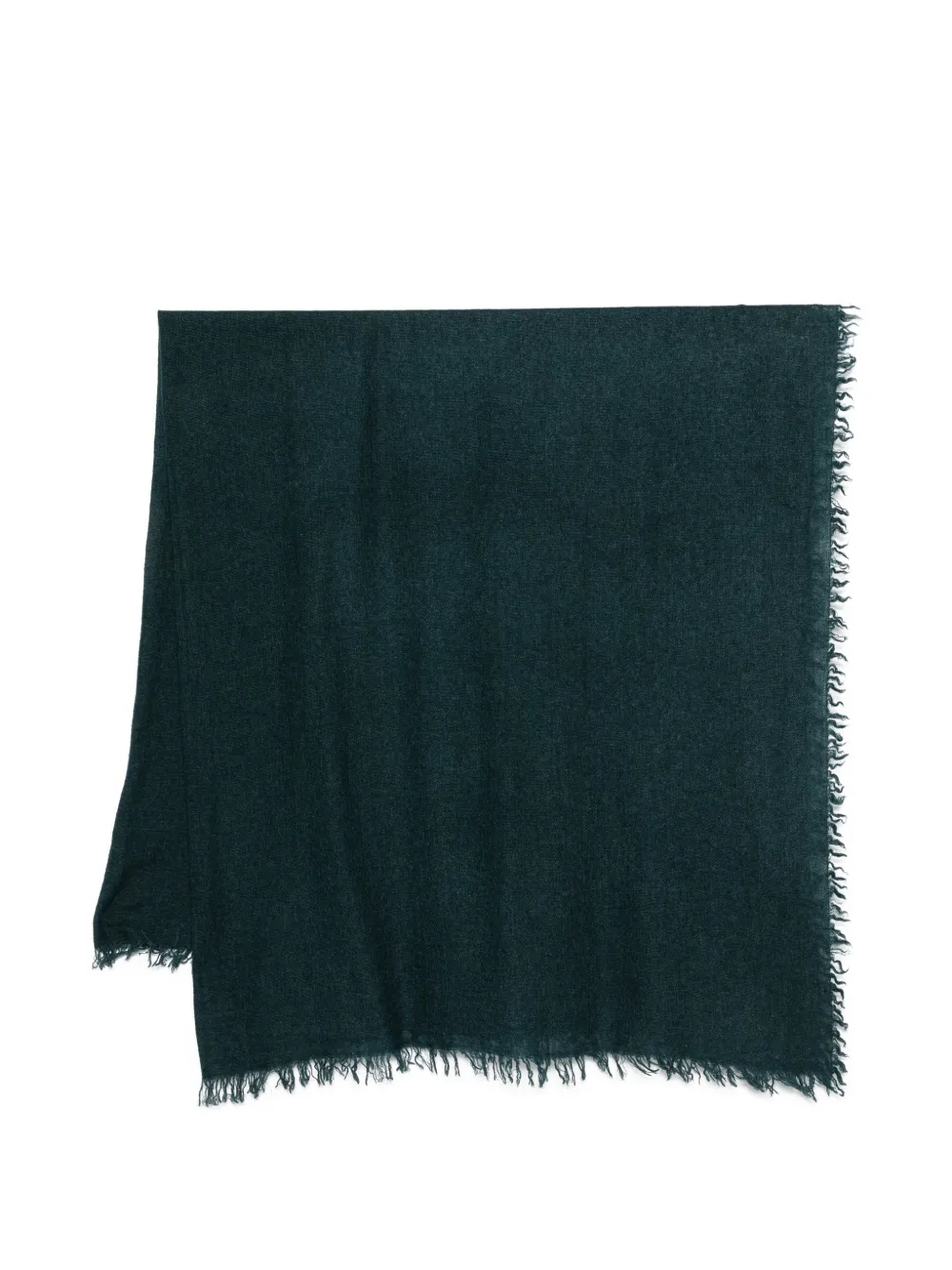 Faliero Sarti New Chris fringed scarf - Blu