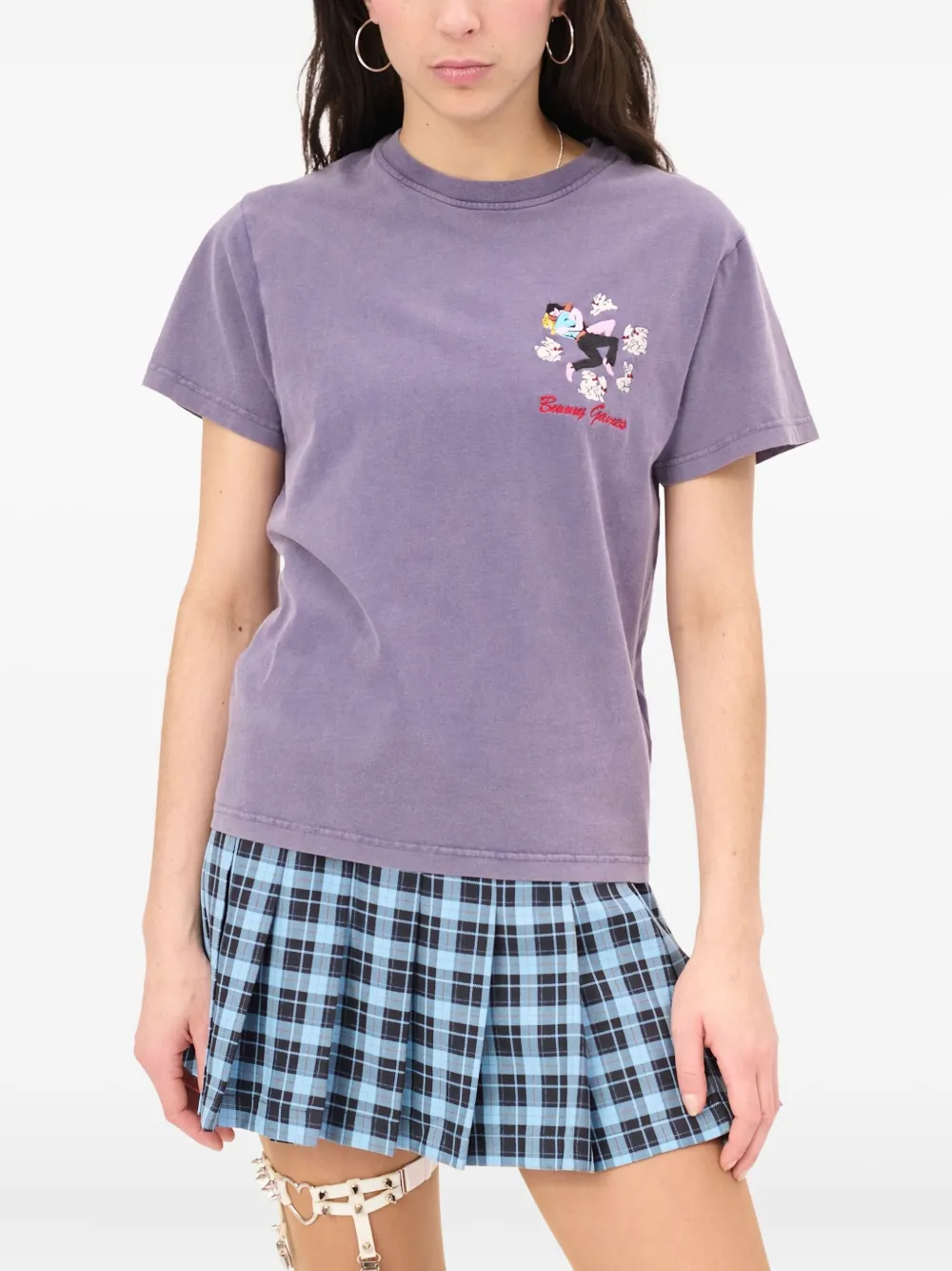 CARNE BOLLENTE embroidered bunny games t-shirt | T-Shirts | Image 2
