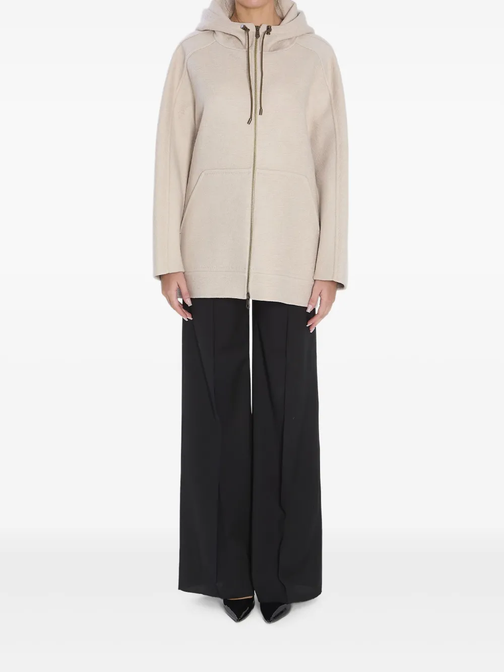 Max Mara cashmere hooded coat | Oversized Jackets | Image 2