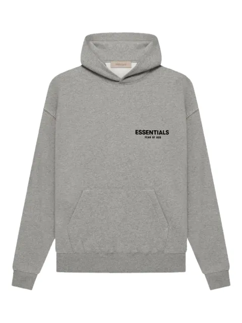 FEAR OF GOD ESSENTIALS KIDS logo-detail hoodie