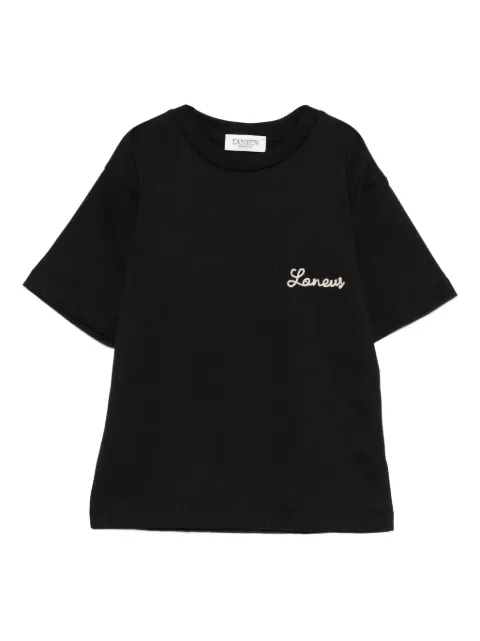 LANEUS KID logo-embroidered t-shirt
