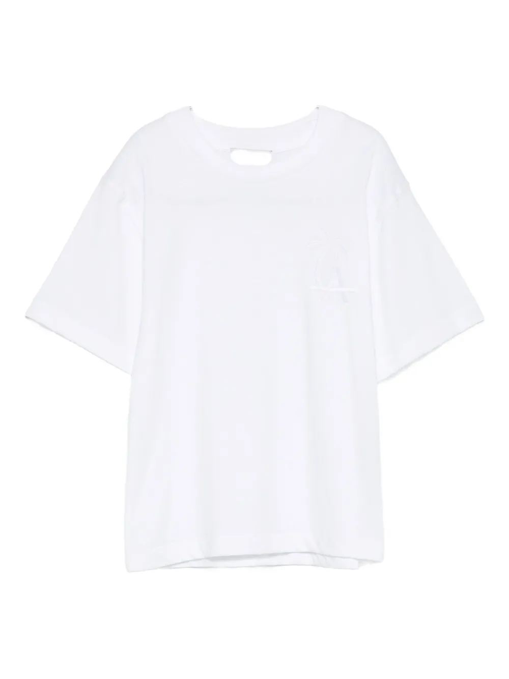 Laneus Short Sleeve T-shirt In White