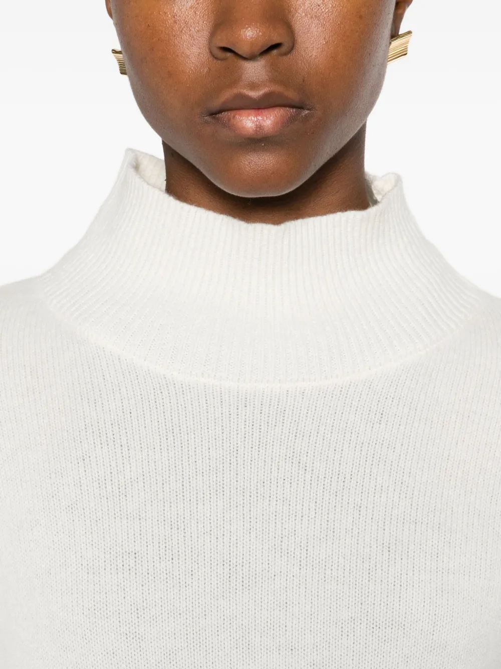 suncoo Trui met hoge hals Wit