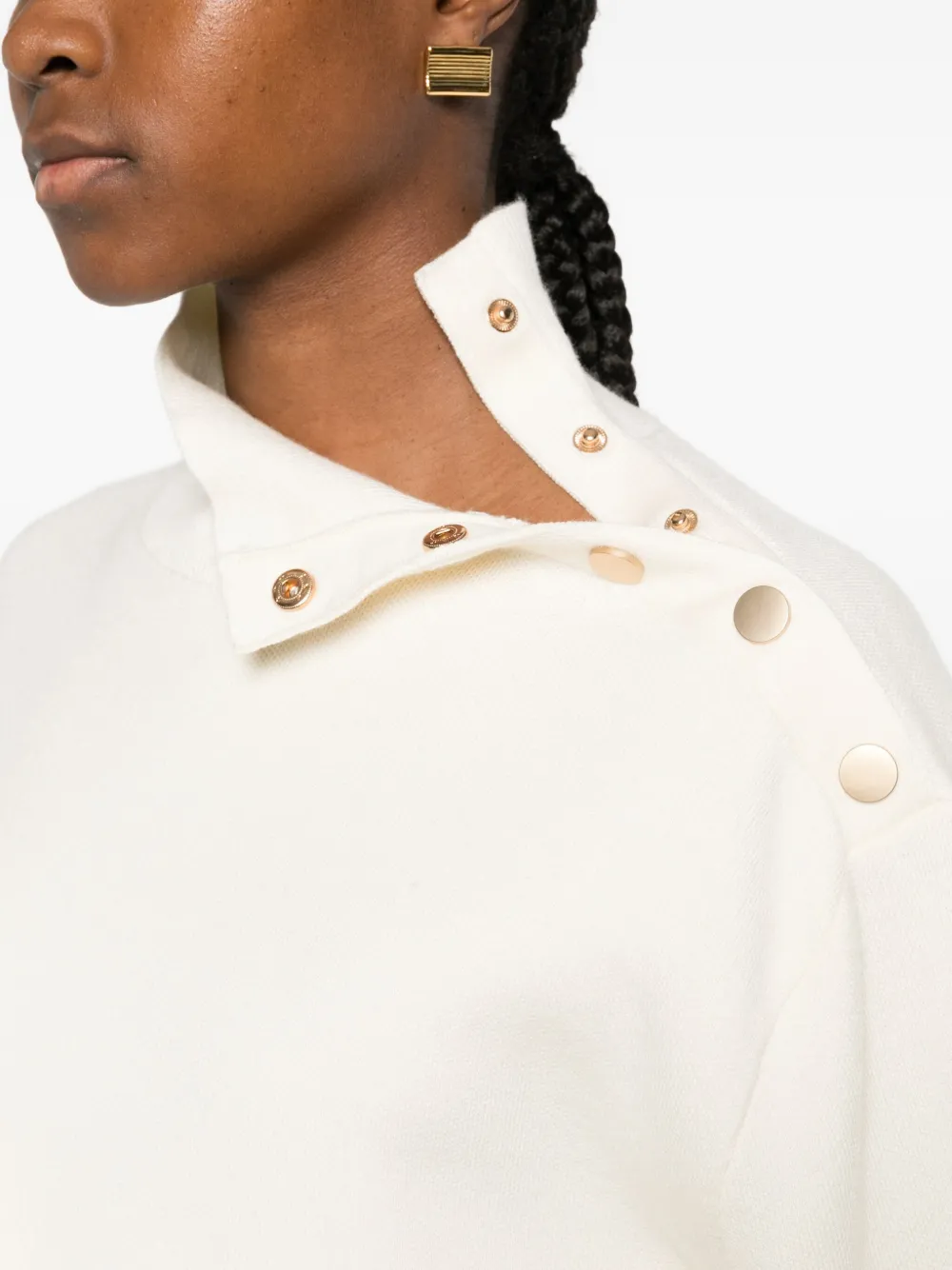 suncoo Katoenen trui Beige