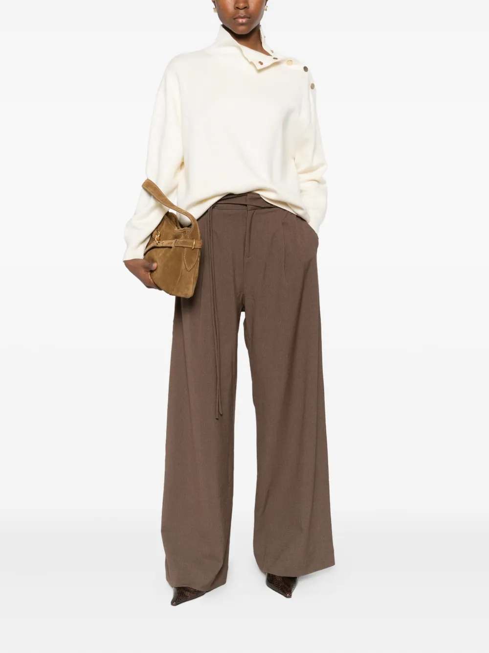 suncoo cotton jumper | Knitted Sweaters | Image 2