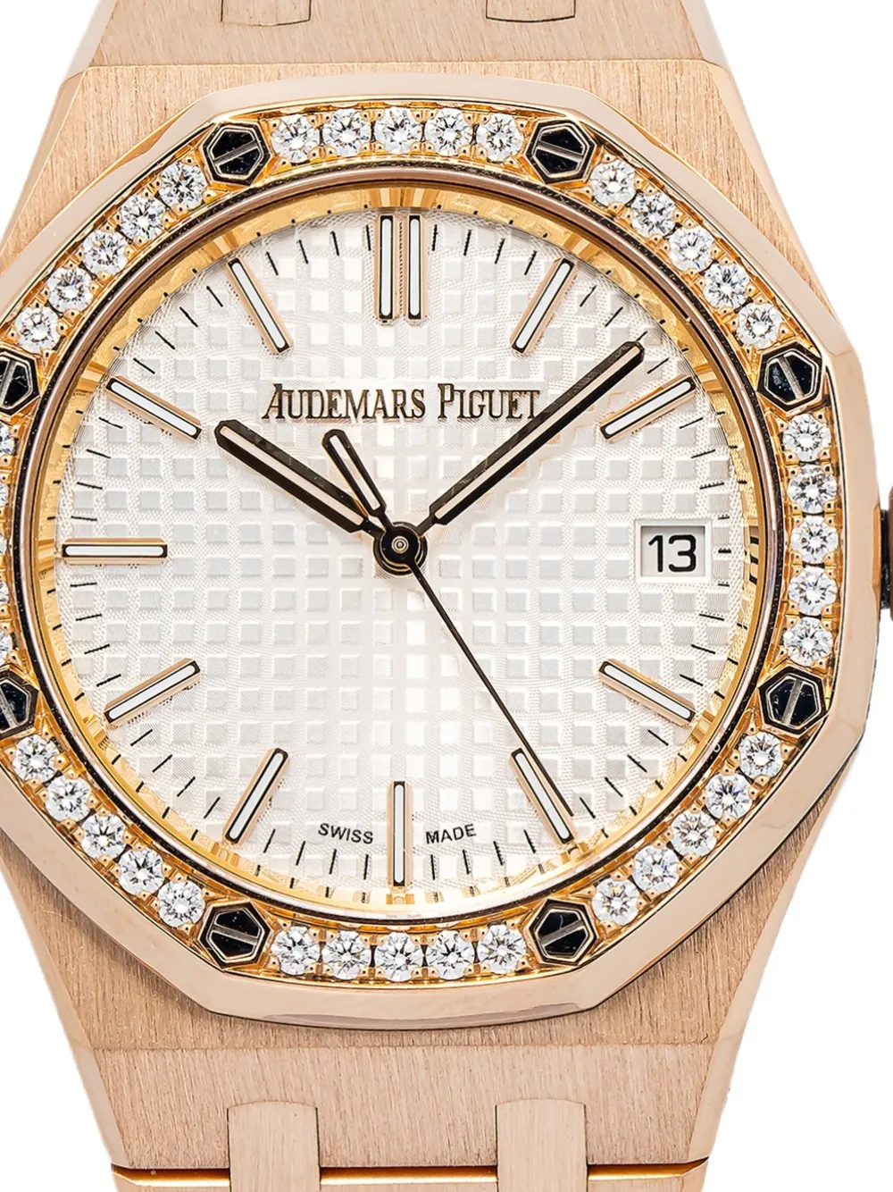 Pre-owned Audemars Piguet Pre Owned Royal Oak 37mm In White