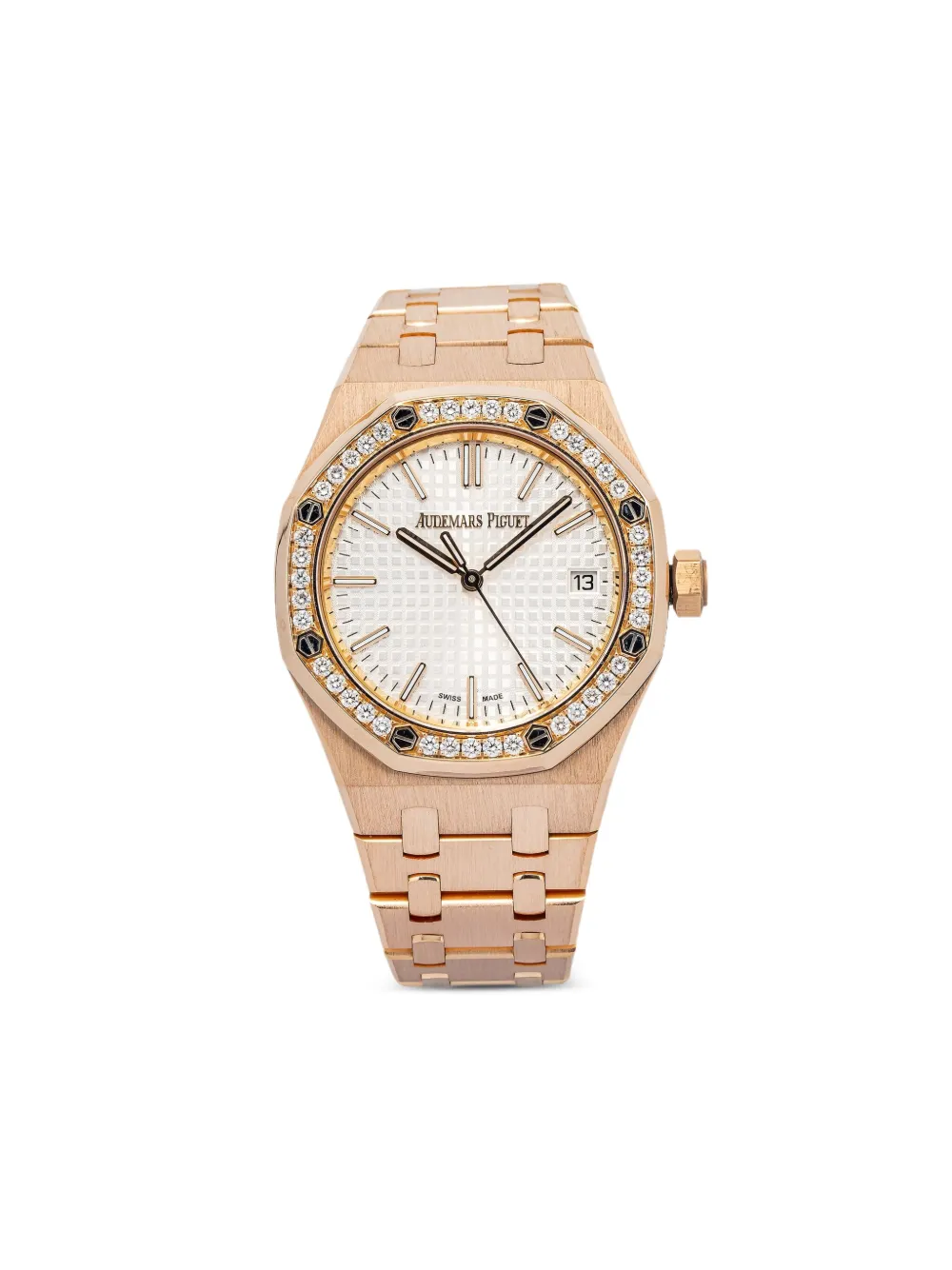 Pre-owned Audemars Piguet Pre Owned Royal Oak 37mm In White
