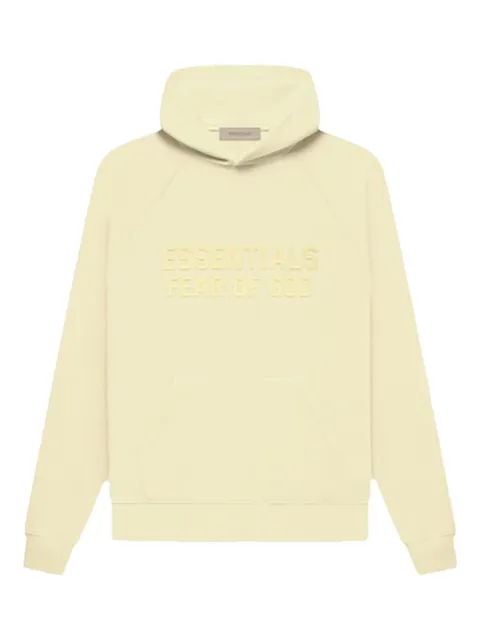 FEAR OF GOD ESSENTIALS logo-detail hoodie