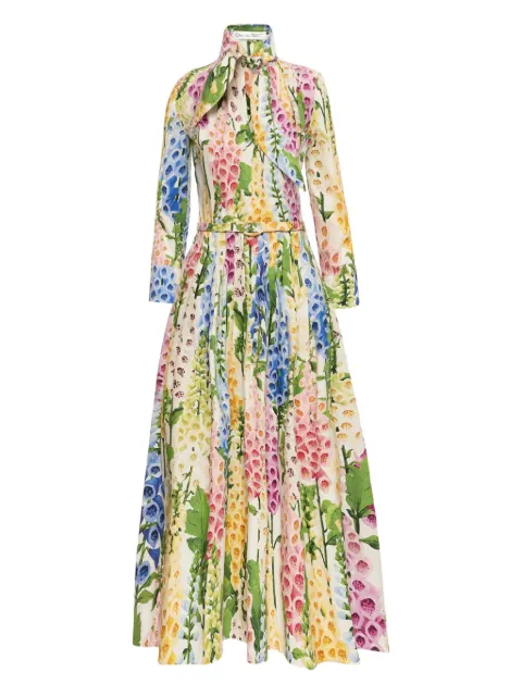 Oscar de la Renta vestido Foxglove