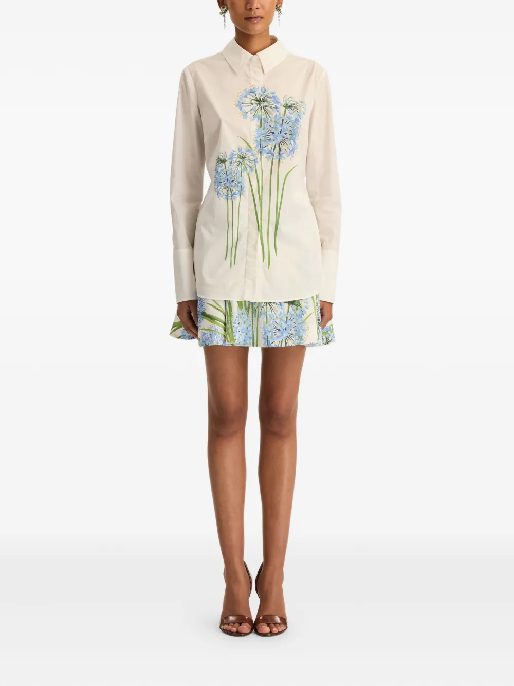 Oscar de la Renta Allium blouse - Wit