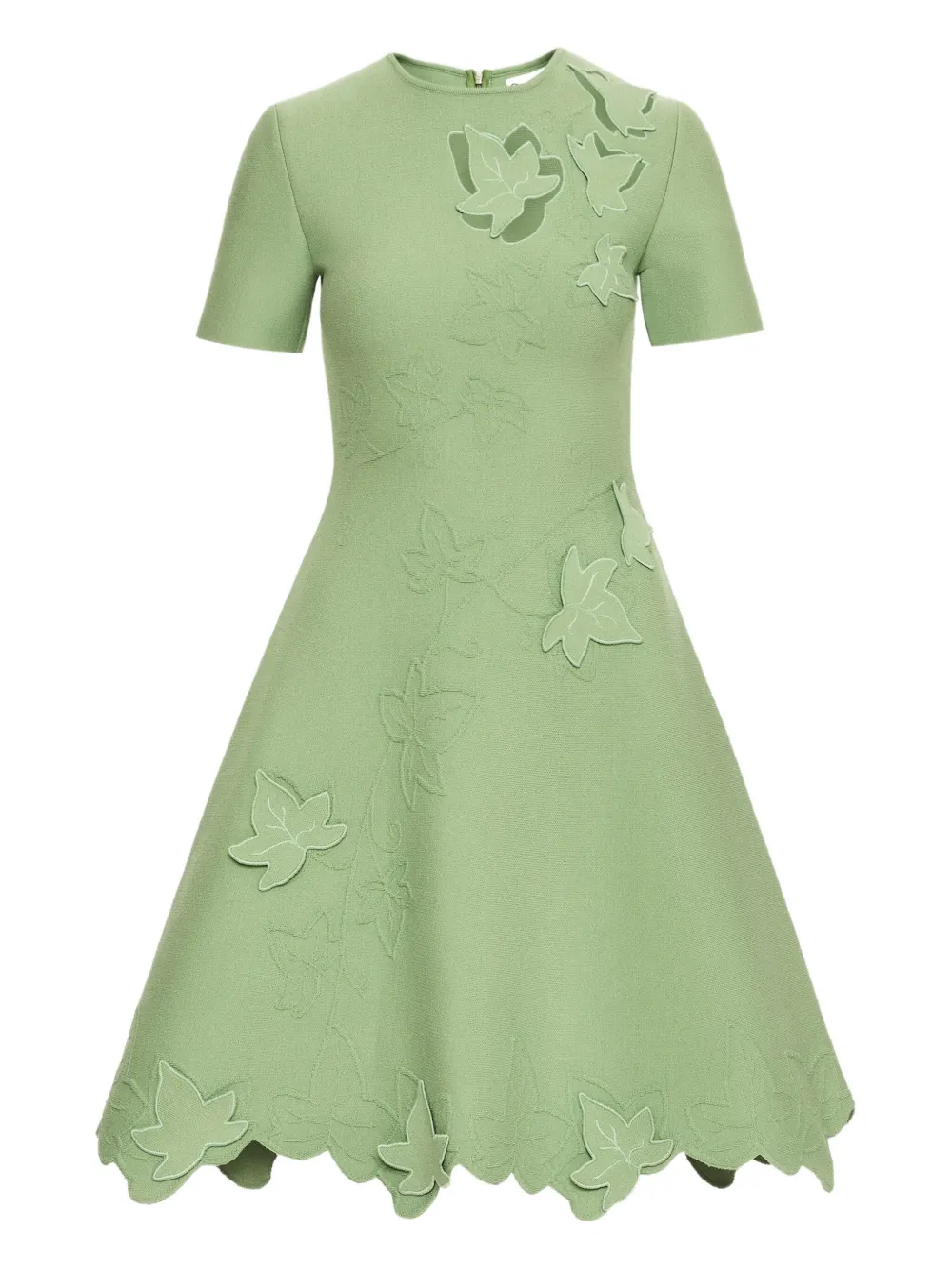 Oscar De La Renta Ivy Cut-out Dress In Green