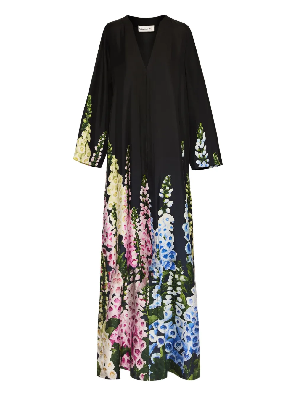 Oscar de la Renta Abito Foxglove - Nero