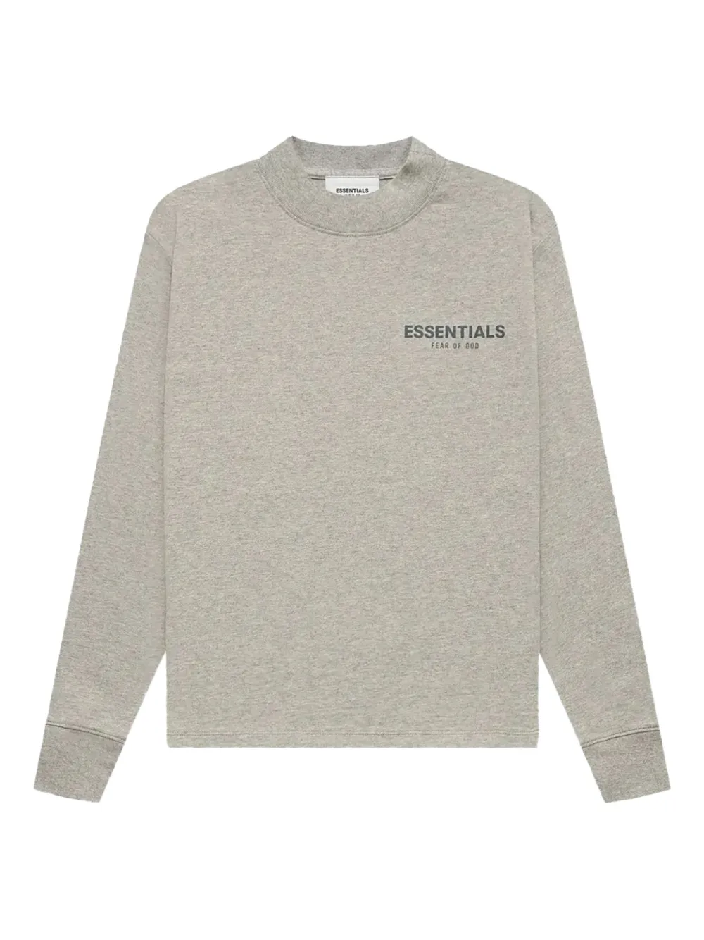 FEAR OF GOD ESSENTIALS playera con cuello alto | gris | Image 1