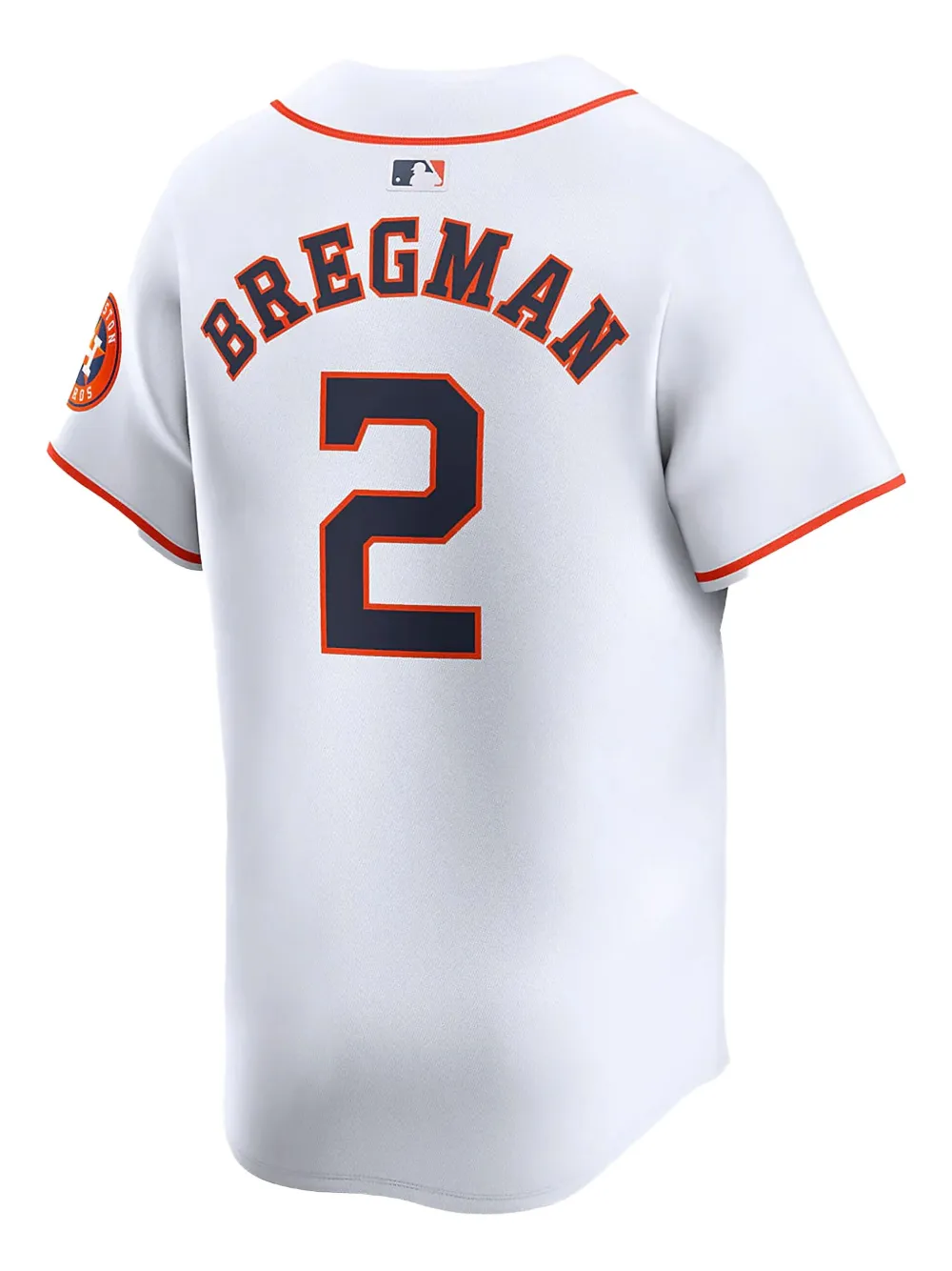 Nike MLB 'Bregman' Astros Home Limited Player shirt | Activewear | Image 2