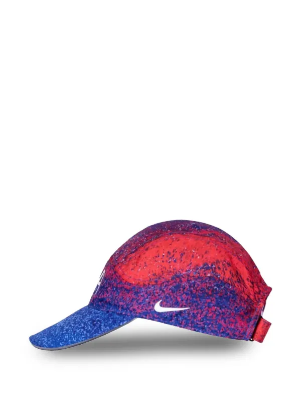pink and blue nike hat
