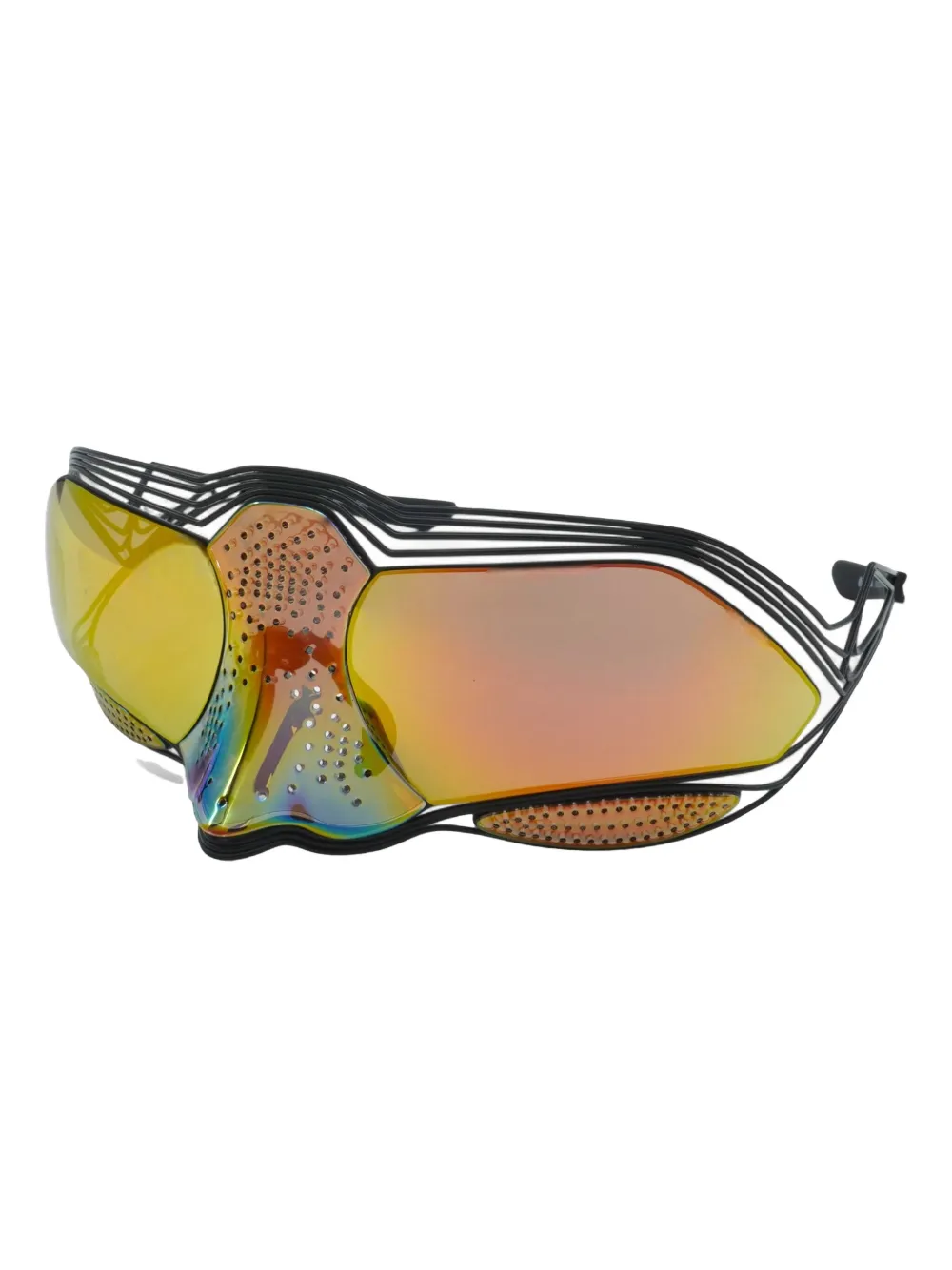 Nike Zeus Shield-frame Sunglasses In Multi