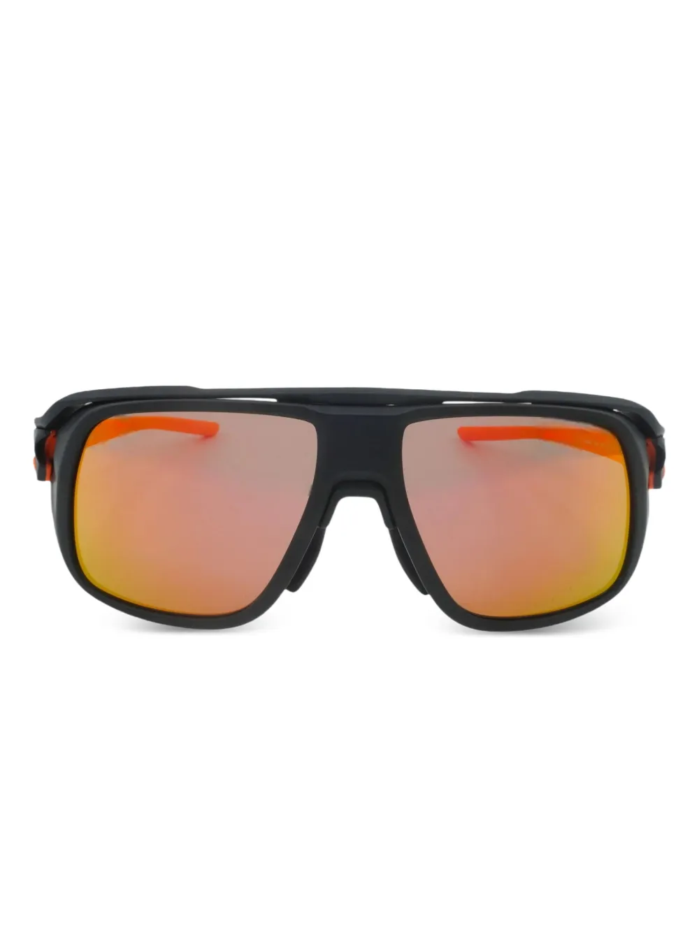 Nike Flyfree Soar rectangle-frame sunglasses | Orange | Image 1