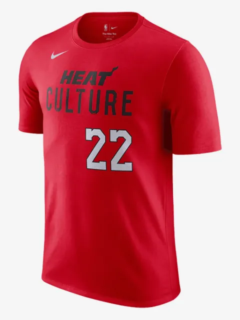 Nike NBA 지미 버틀러 히트 24/25 시티 에디션 N&N 티셔츠
