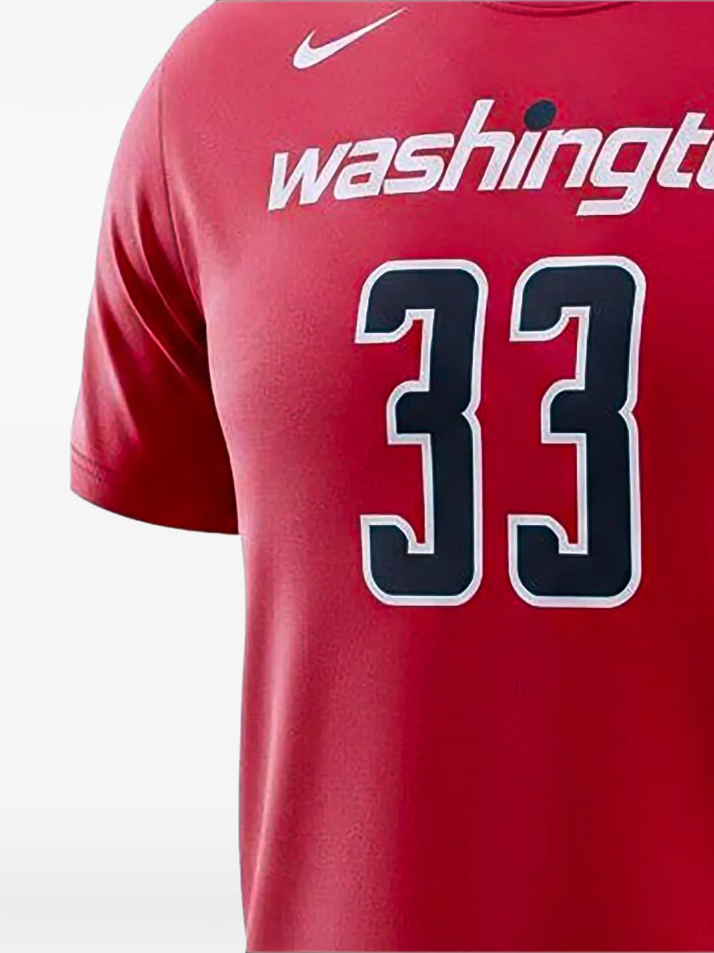 Nike x NBA Washington Wizards Kyle Kuzma T-shirt Rood