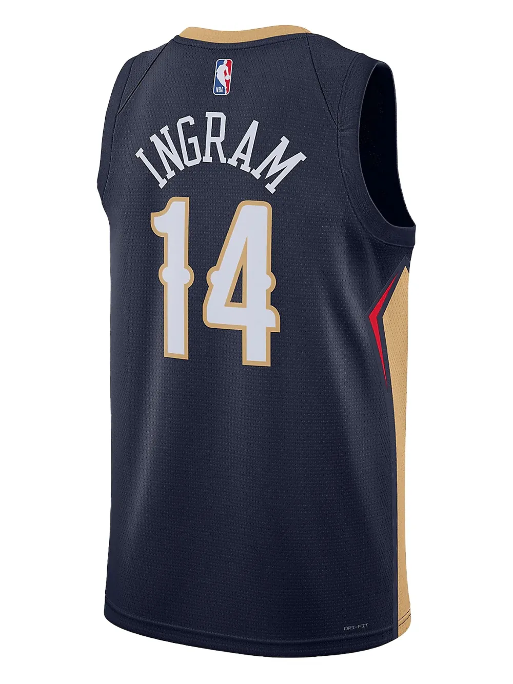 Nike NBA New Orleans Pelicans 'Ingram 14' Swingman Jersey tank top | Vests & Tank Tops | Image 2