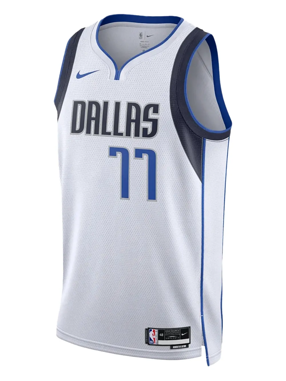 Nike NBA Dallas Mavericks Luka Doncic Association Edition 2022/23 Swingman Jersey tank top | White | Image 1
