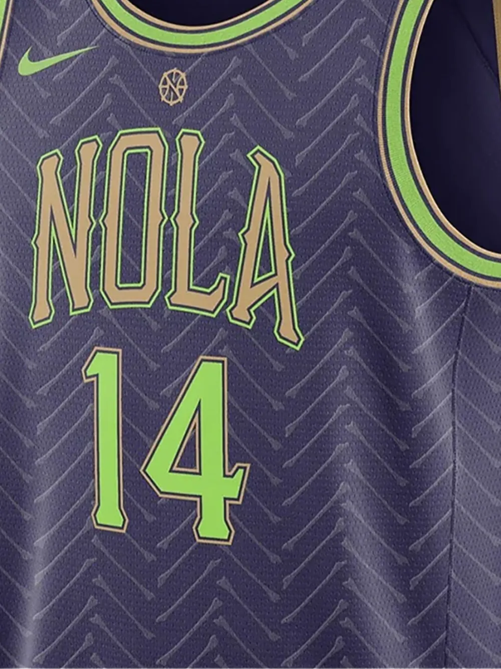Nike  NBA New Orleans Pelicans 24/25 City Edition '14 Ingram Swingman jersey | Performance T-Shirts & Vests | Image 2