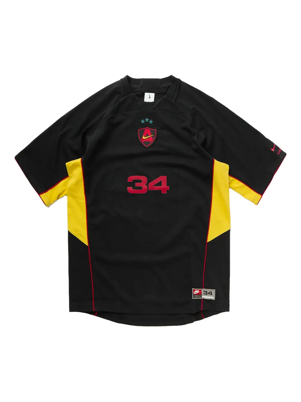 Nike x Ambush embroidered jersey top | Black | Image 1