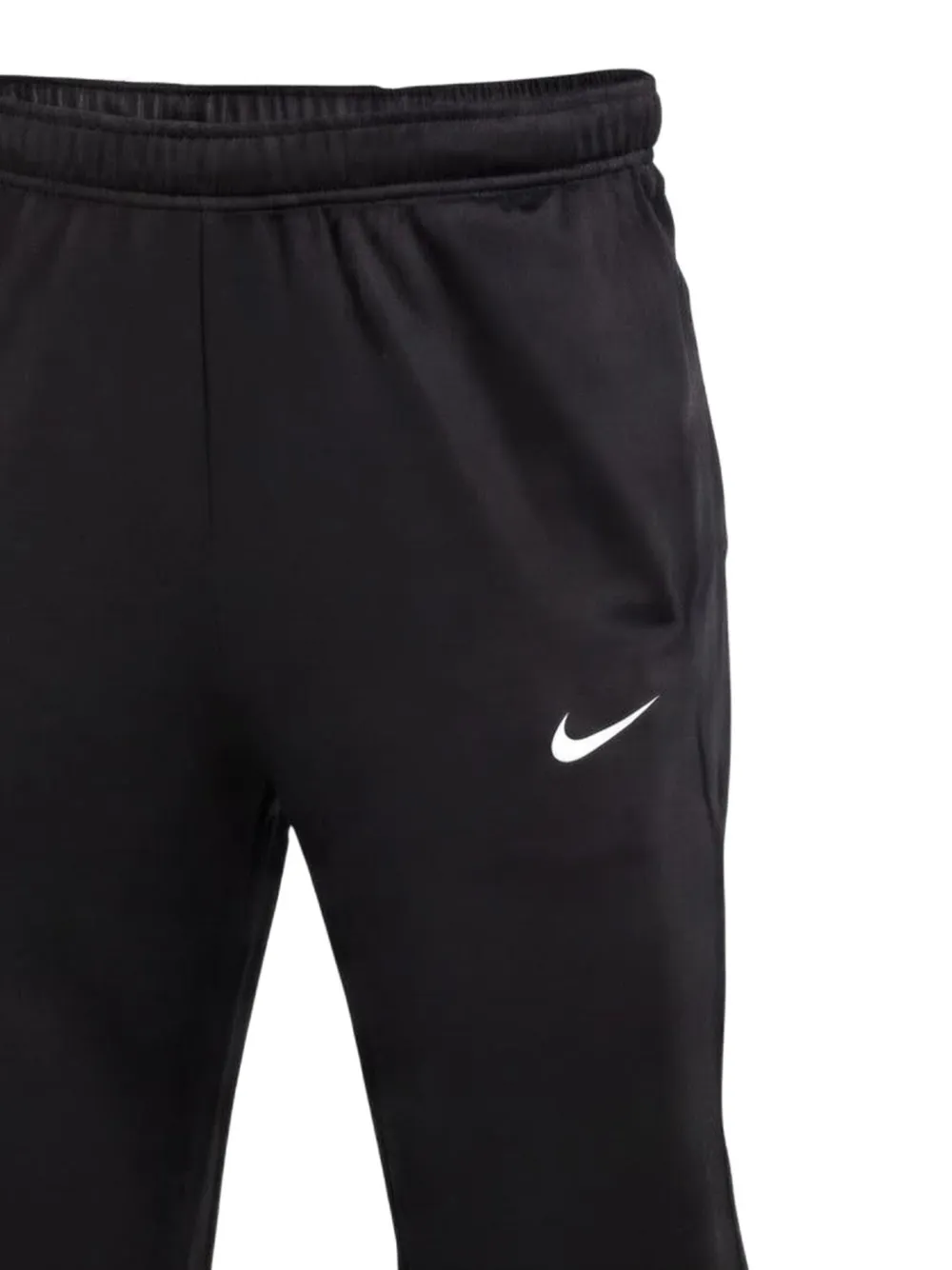 Nike elasticated-waistband track pants Zwart