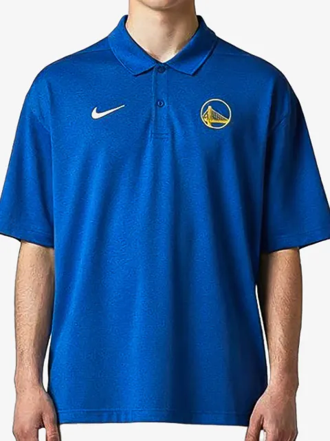 Nike polo Golden State Warriors Breathe Heather de Nike x NBA