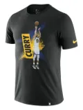 Nike NBA Golden State Warriors Steph Curry Tee T-shirt - Black