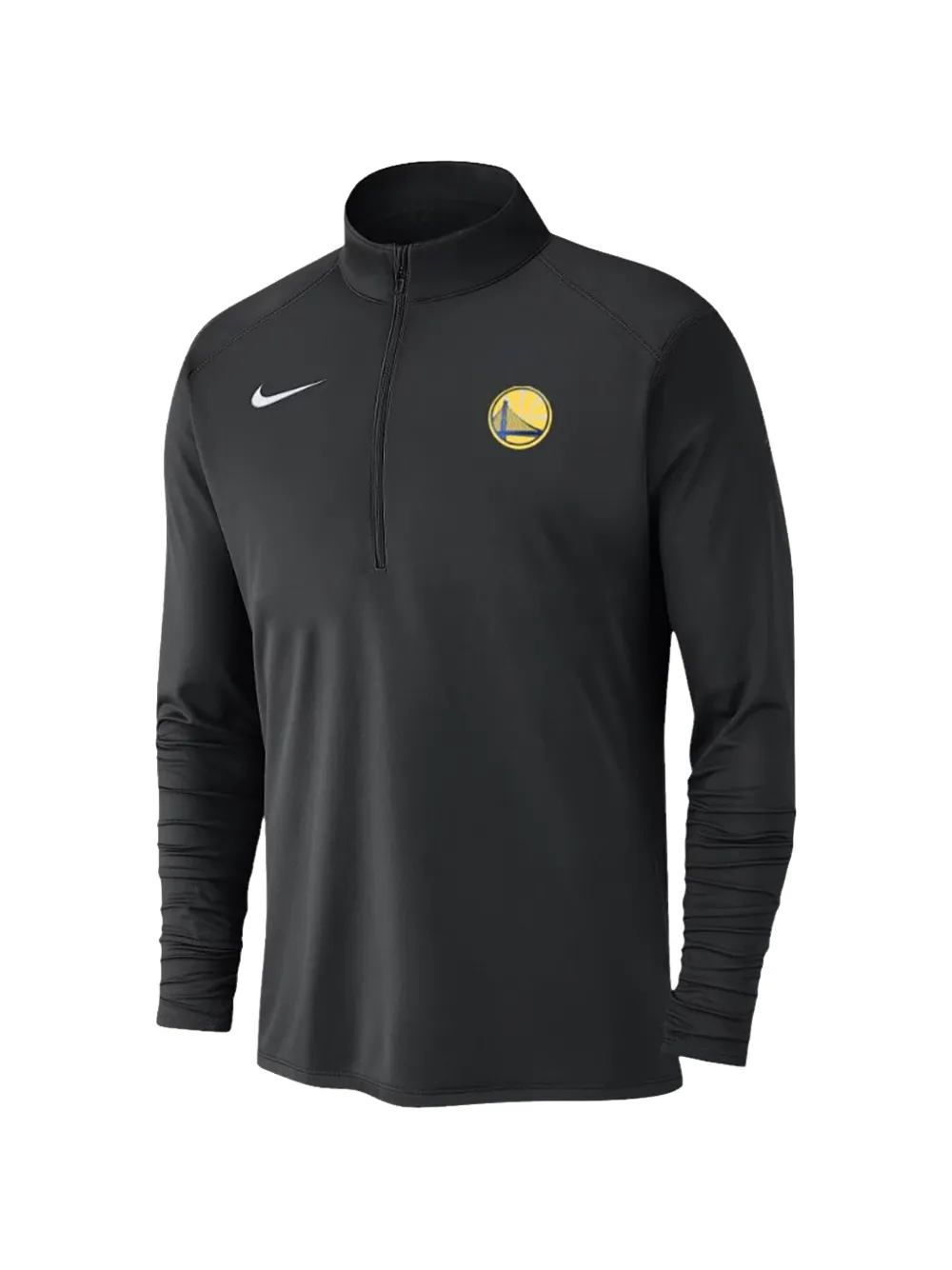 Nike NBA Golden State Warriors 1/2-zip long-sleeve top - Nero